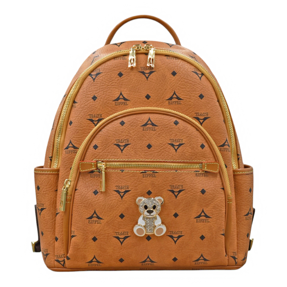 Eiffel Monogram Bear Backpack 36-261009-1