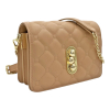Καπιτονέ Χιαστή Τσάντα-SV011 - Μπέζ