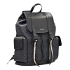 Eiffel Backpack με Πλαϊνές Τσέπες 175-261028-1 - Μαύρο