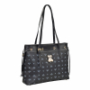 Τσάντα Ώμου Monogram Bear Bag 36-261007-1 - Μαύρο